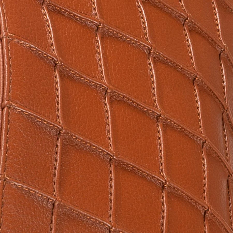 Grace Clutch Cognac - Image 3