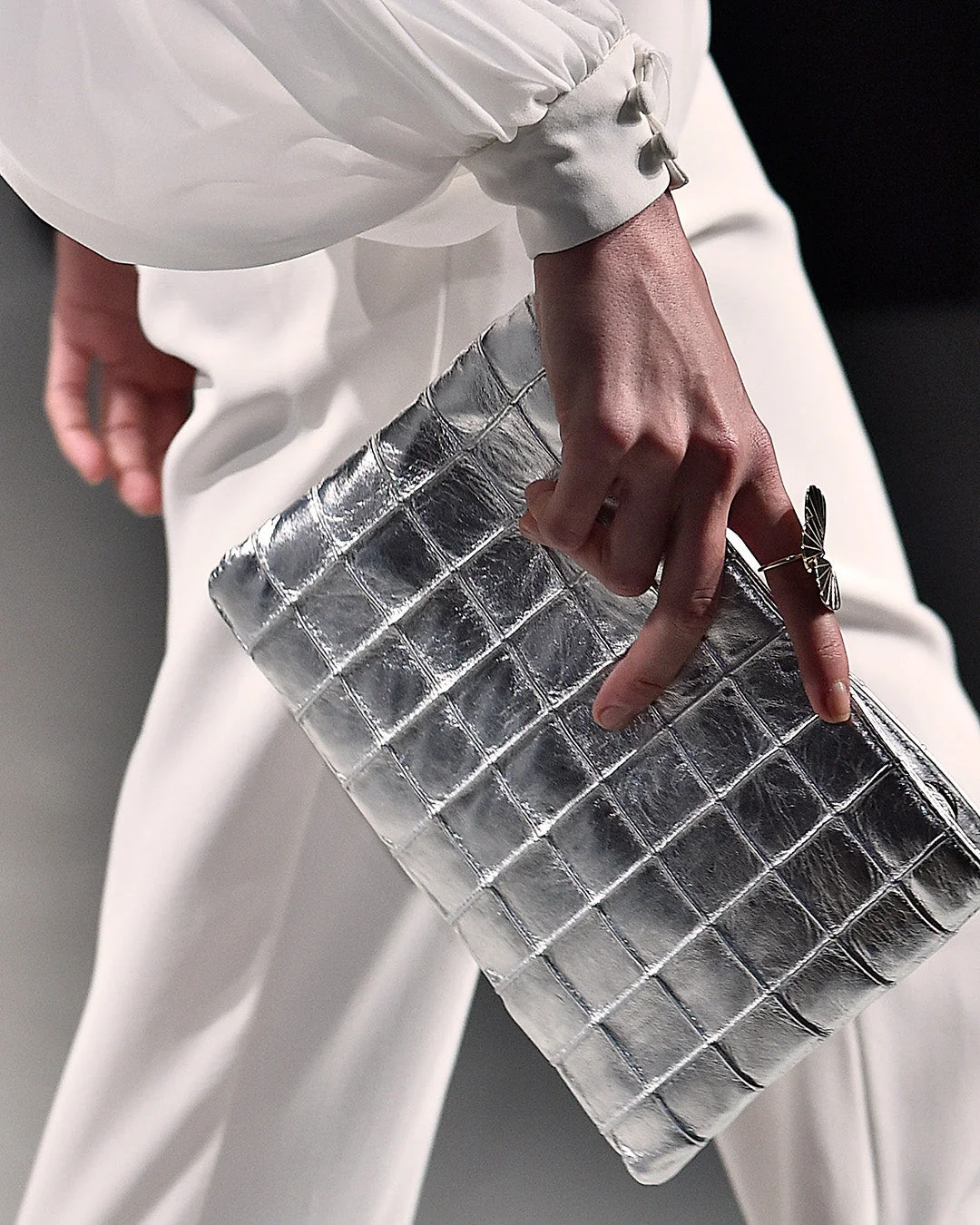 Grace Clutch Silver - Image 10