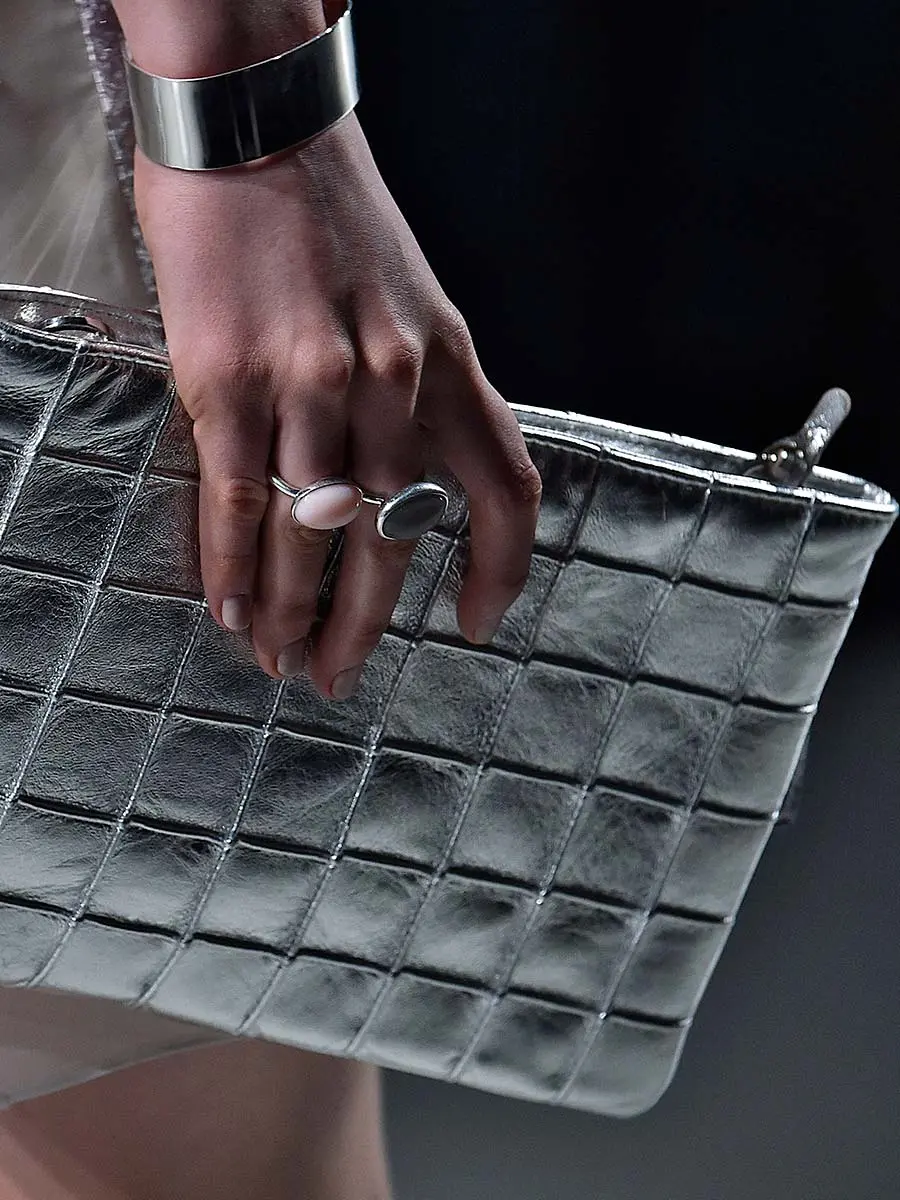 Grace Clutch Silver - Image 8