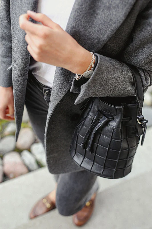 Jet Set Mini Bucket Black - Image 7