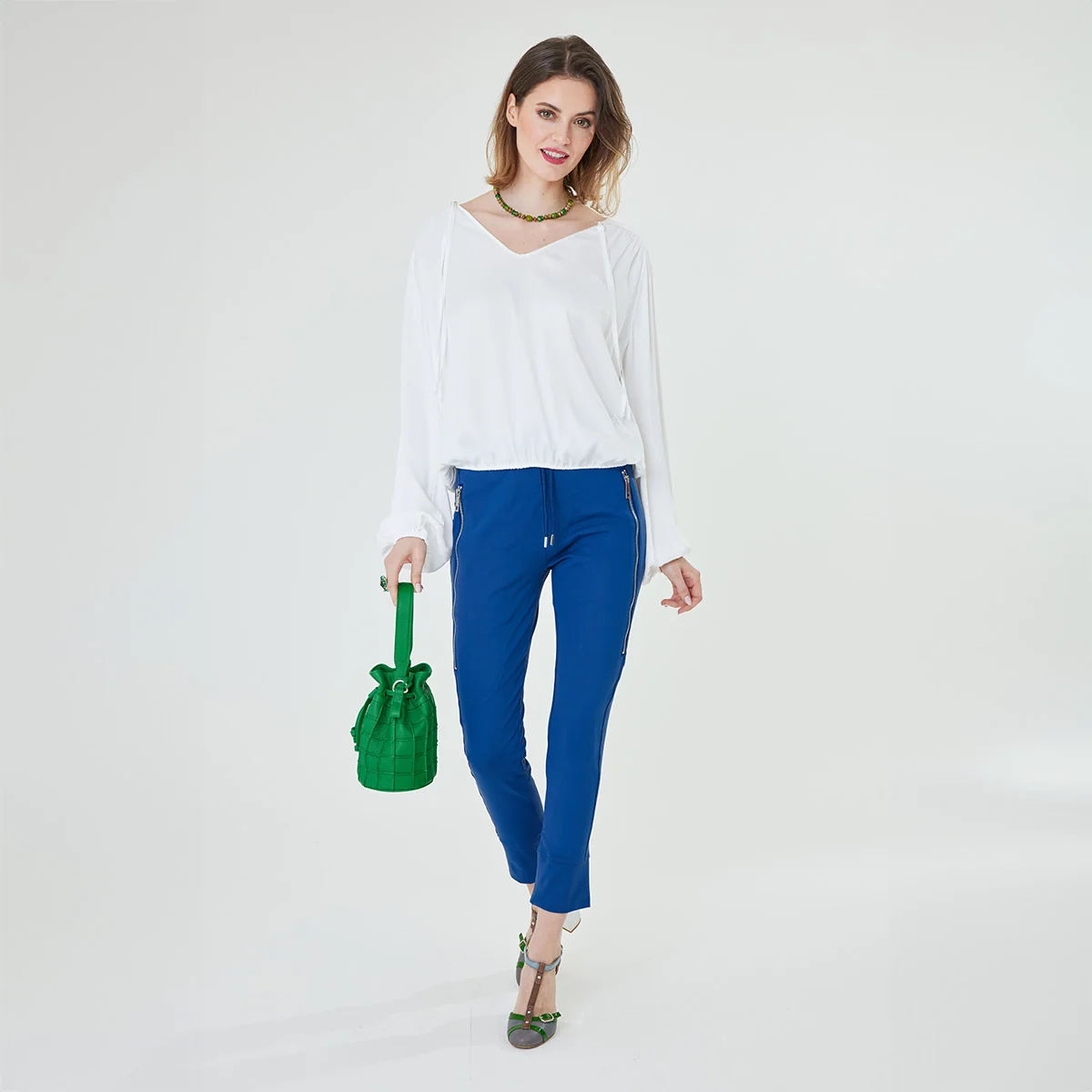 Jet Set Mini Bucket Emerald - Image 10