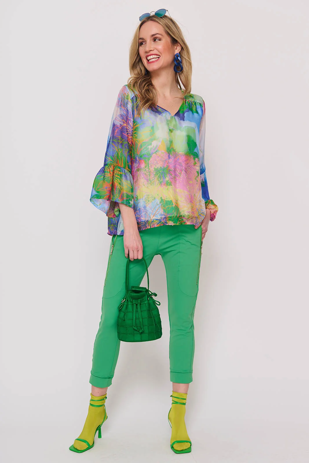 Jet Set Mini Bucket Emerald - Image 7