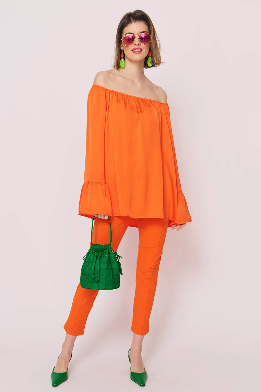 Jet Set Mini Bucket Emerald - Image 8
