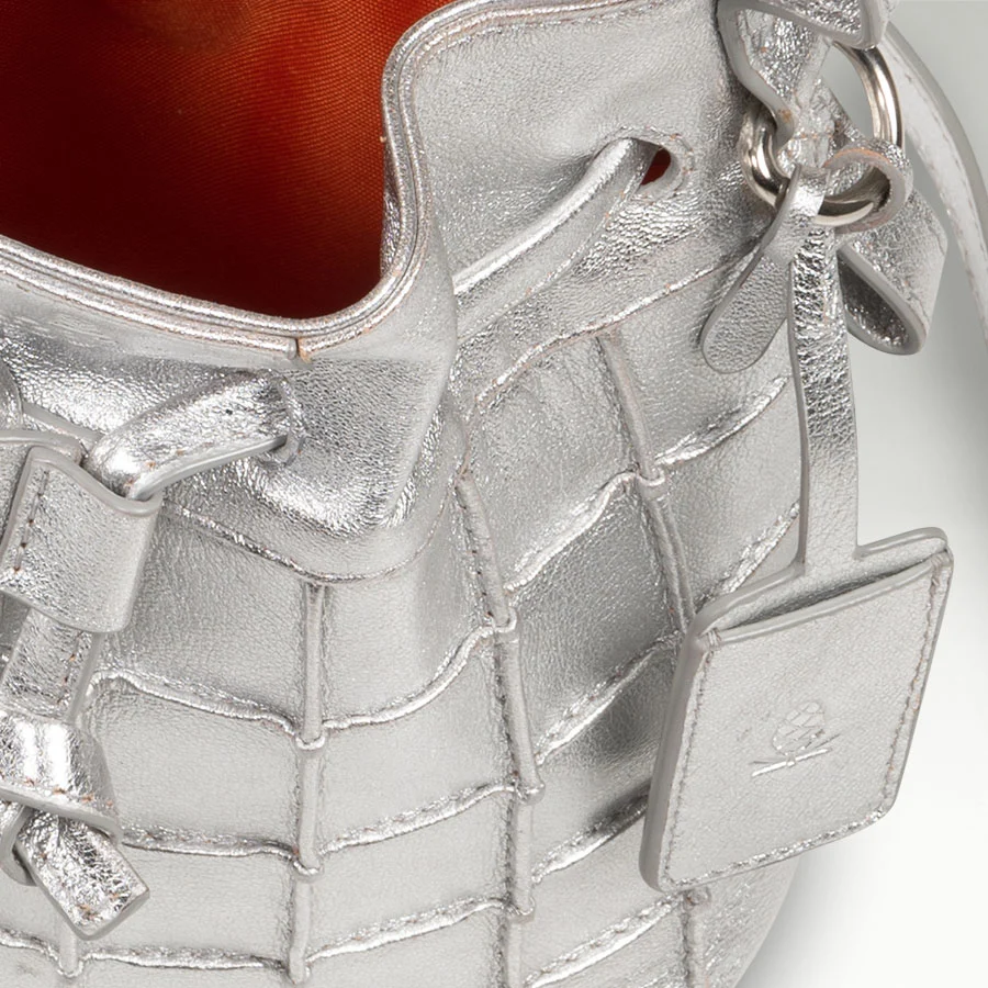 Jet Set Mini Bucket Silver - Image 5