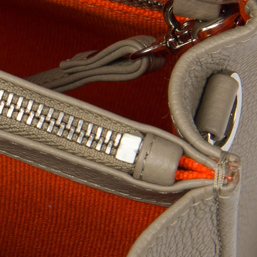 Dignity Mini Tote Multi Cognac Grey - Image 4