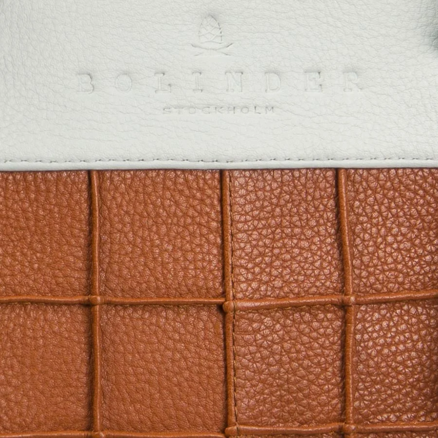 Dignity Mini Tote Multi Cognac White - Image 3