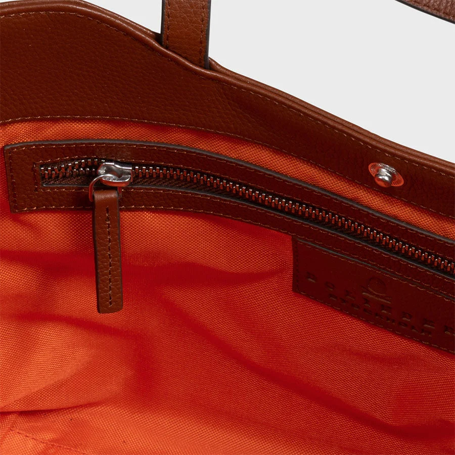 Monica Tote Suede Orange - Image 5