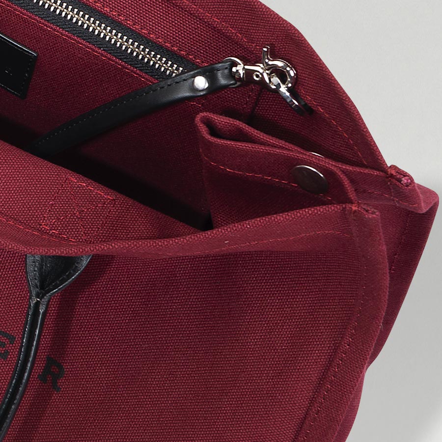 Soho Tote Burgundy - Image 5