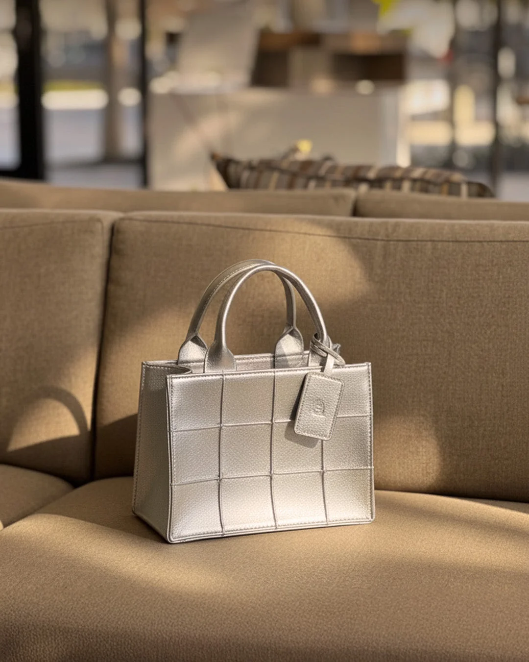 Tiny Tote Silver - Image 11