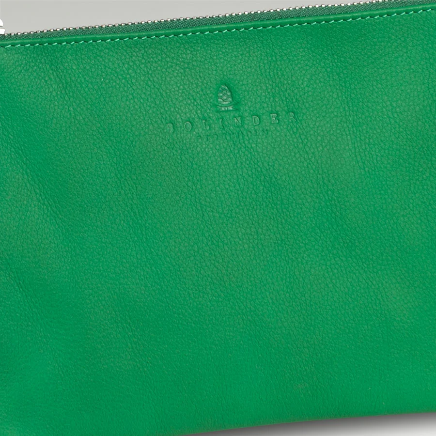 Zipper Pouch Emerald - Image 3